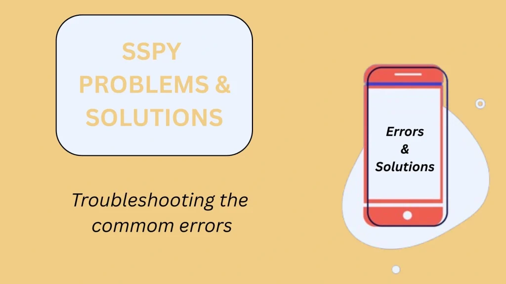 SSPY Common Errors banner